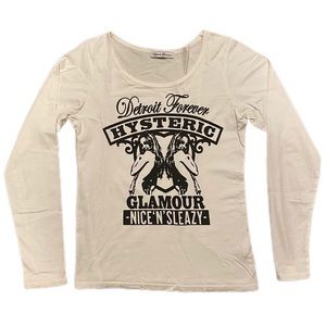 Hysteric glamour shirt.